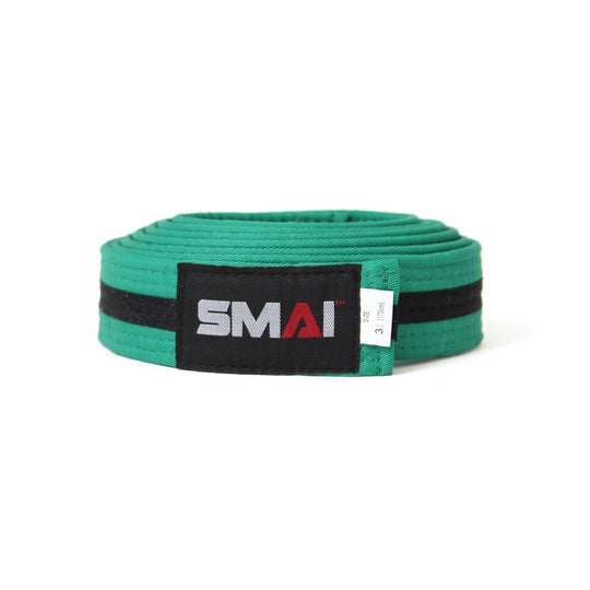 SMAI Martial Arts Belt - Black Stripe