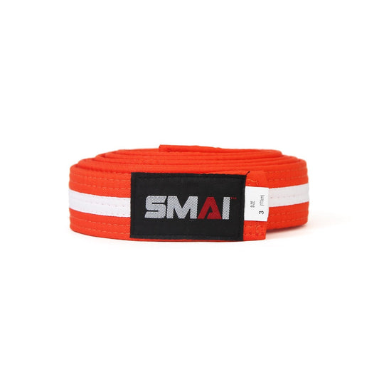 SMAI Martial Arts Belt - White Stripe