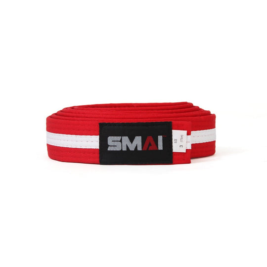 SMAI Martial Arts Belt - White Stripe