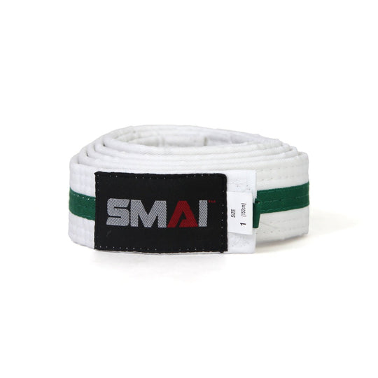 SMAI Martial Arts Belt - Coloured Stripe