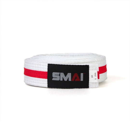 SMAI Martial Arts Belt - Coloured Stripe