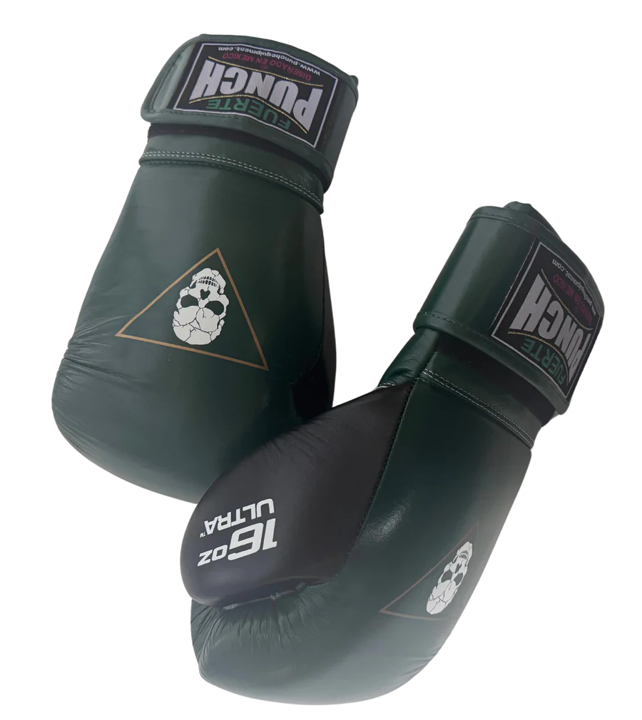 Punch Boxing Gloves - Mexican™ Ultra Venganza - Green