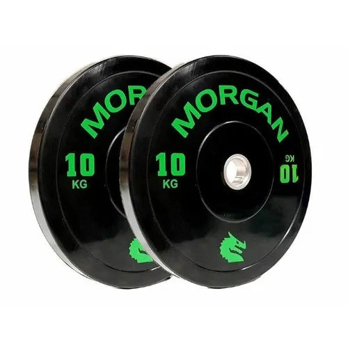 Morgan 10Kg Olympic Bumper Plates - Pair