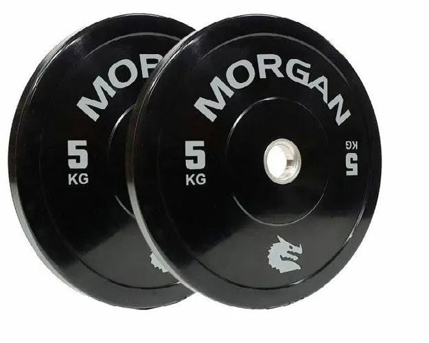 Morgan 5Kg Olympic Bumper Plates - Pair