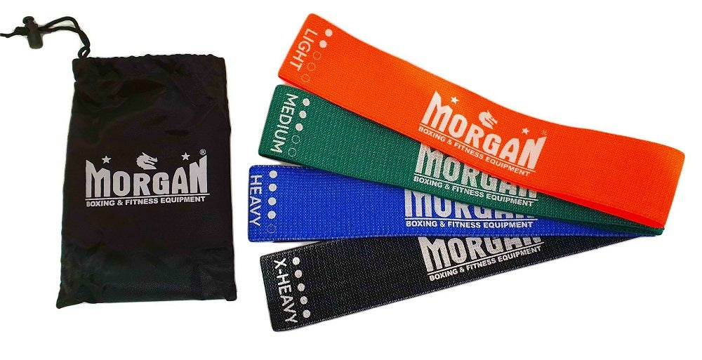 Morgan Micro Knitted Glute Resistance Band Set Of 4