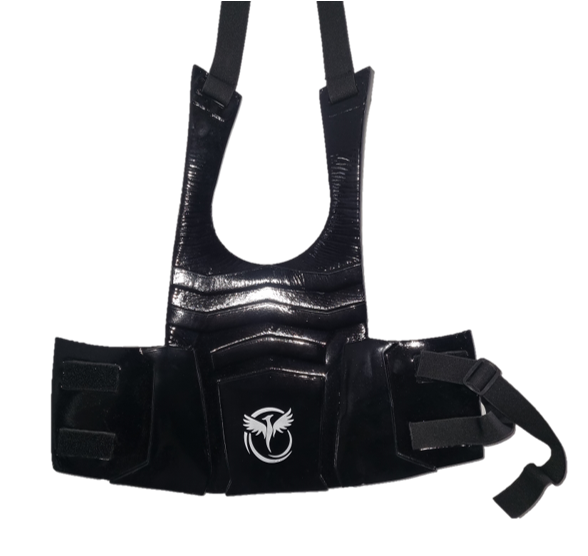 CSG Dipped Chest Guard/Protector - Black