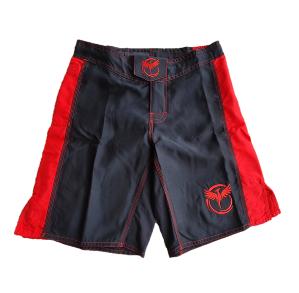 CSG MMA Shorts - Black/Red