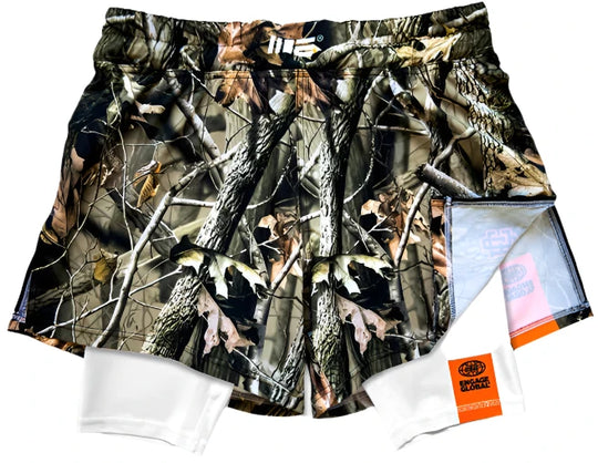 Engage Real Camo 2-in-1 Fight Shorts