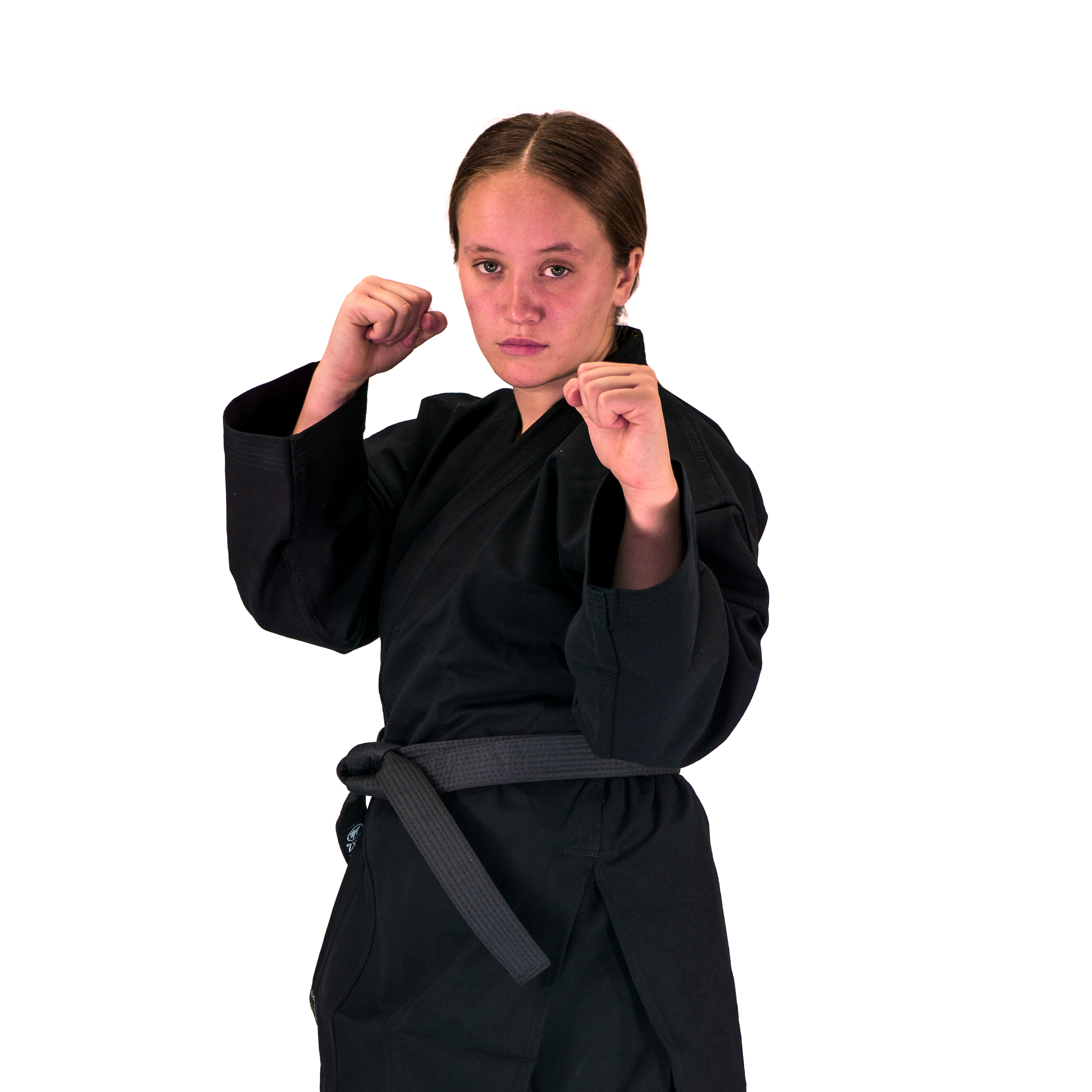 Zett Canvas Karate GI - 14 oz - Black