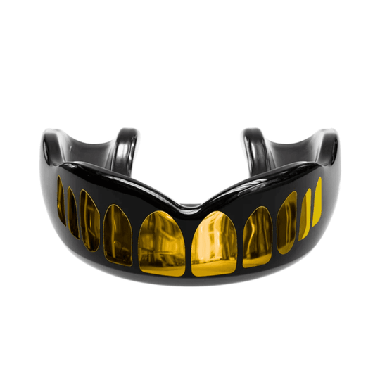 Champ Grillz Gripfit Mouthguard Mouth Guards Champ Black/Gold Adult