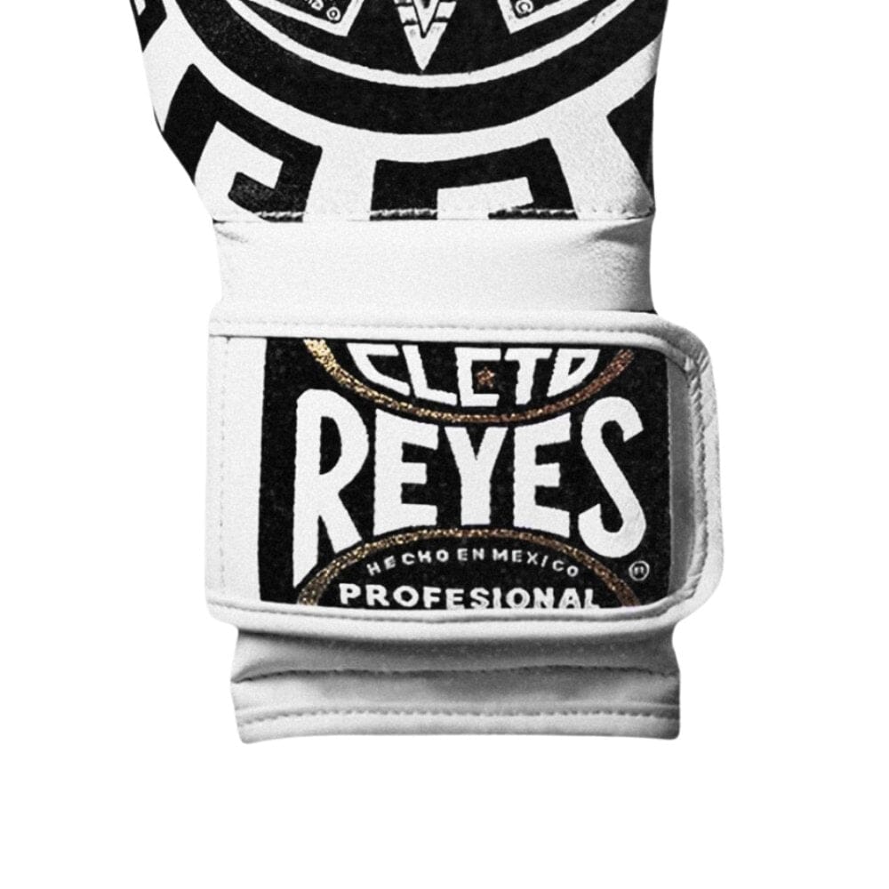 Cleto Reyes Aztec Calendar Boxing Gloves Black/White Boxing Gloves Cleto Reyes