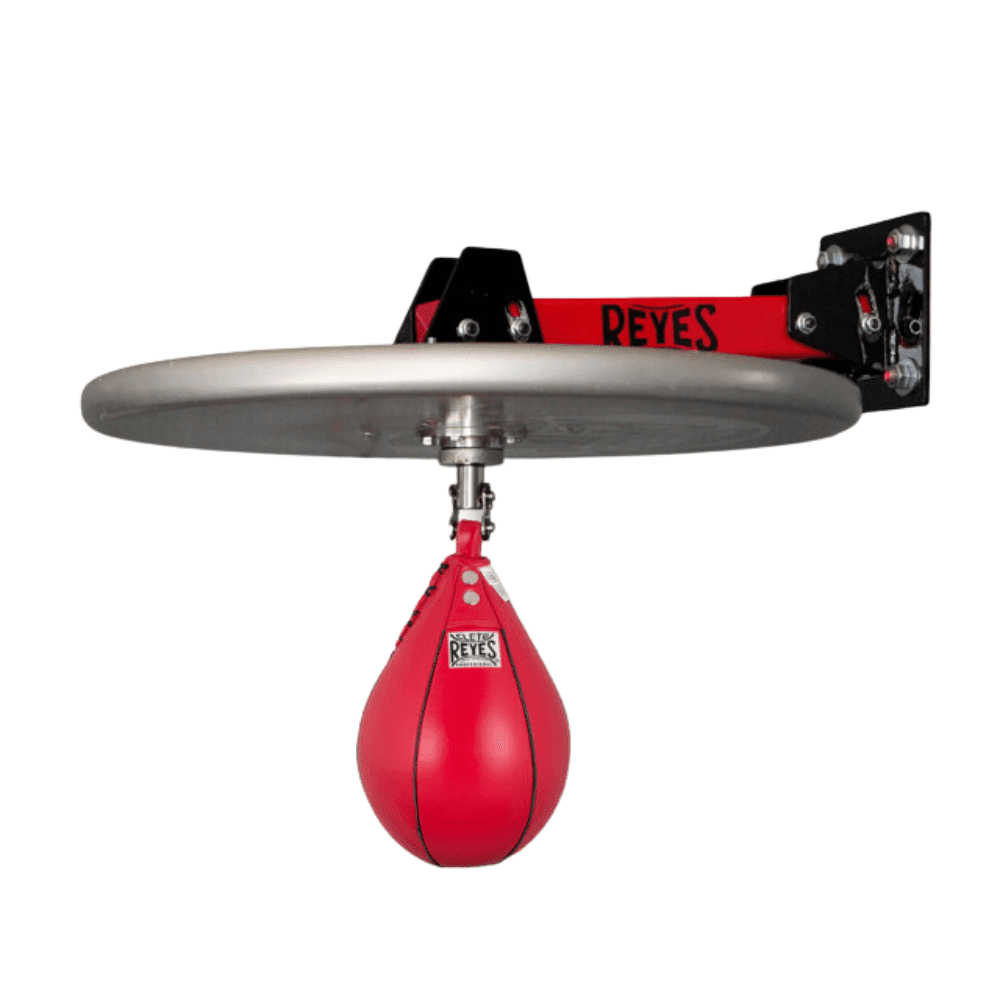 Cleto Reyes Semi Fixed Adjustable Speed Bag Platform - Red/Silver