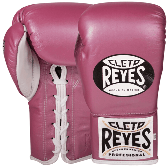 Cleto Reyes Official Safetec Gloves Boxing Gloves Cleto Reyes Pink 8oz