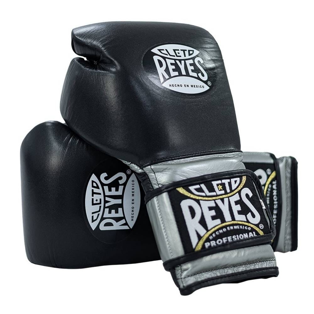 Cleto Reyes Tuxedo Boxing Gloves Black/Silver Boxing Gloves Cleto Reyes