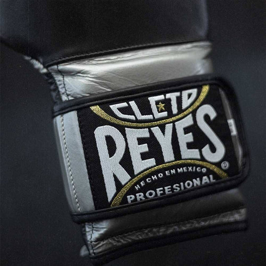 Cleto Reyes Tuxedo Boxing Gloves Black/Silver Boxing Gloves Cleto Reyes