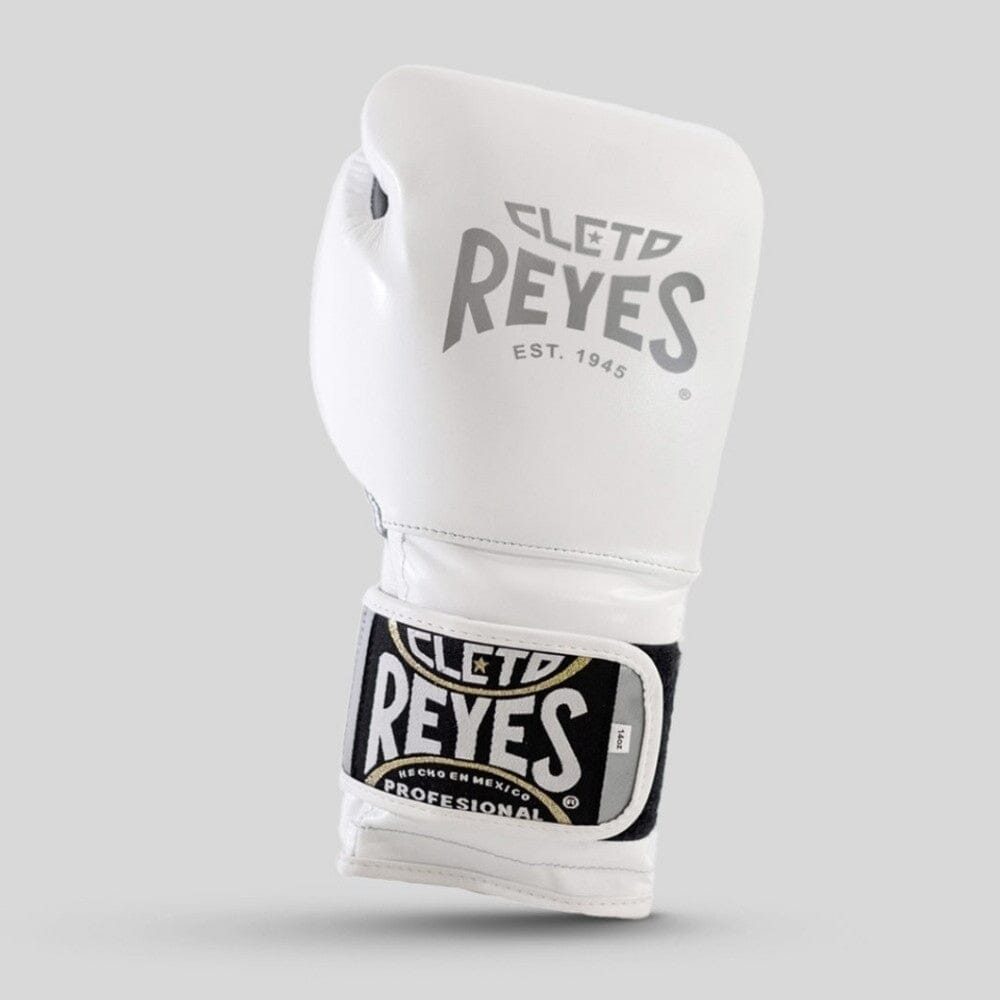 Cleto Reyes Silver Storm Boxing Gloves White/Silver Boxing Gloves Cleto Reyes