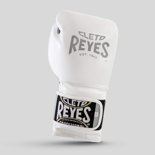 Cleto Reyes Silver Storm Boxing Gloves White/Silver Boxing Gloves Cleto Reyes