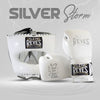 Cleto Reyes Silver Storm Traditional Head Gear White/Silver Head Guards Cleto Reyes