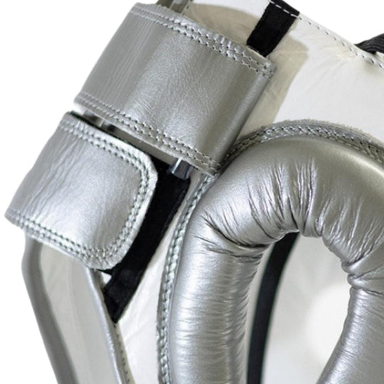 Cleto Reyes Silver Storm Traditional Head Gear White/Silver Head Guards Cleto Reyes