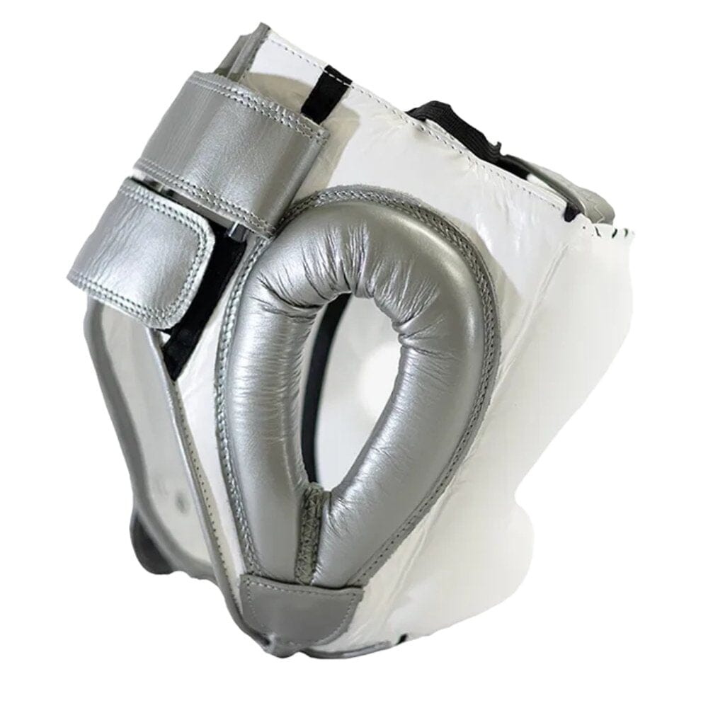Cleto Reyes Silver Storm Traditional Head Gear White/Silver Head Guards Cleto Reyes