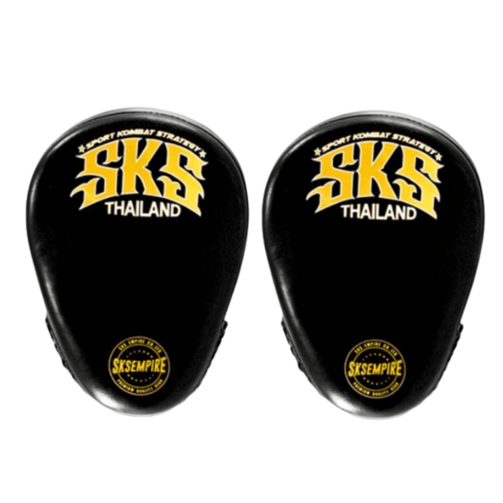 SKS Medium Curved Focus Mitts - OneSize - Black