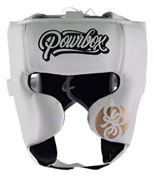 Powrbox Premium Headguard - White