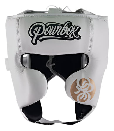 Powrbox Premium Headguard - White