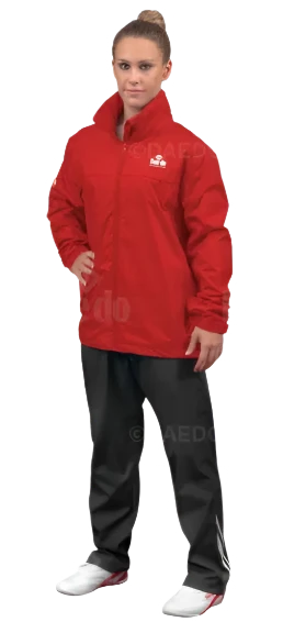 Daedo Windbreaker Jacket - Red
