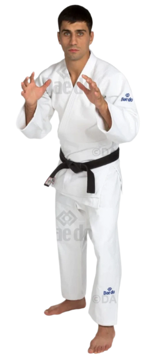 Daedo IJF Approved Slim Fit Judo GI Uniform - White