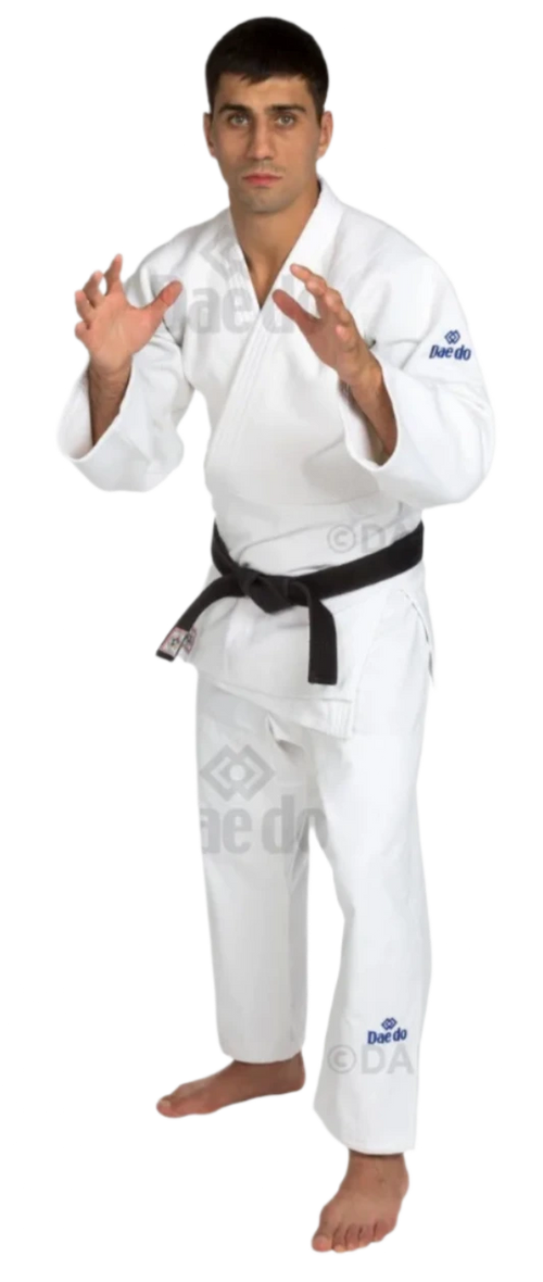 Daedo IJF Approved Slim Fit Judo GI Uniform - White