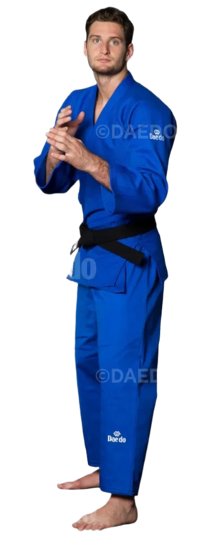 Daedo IJF Approved Slim Fit Judo GI Uniform - Blue