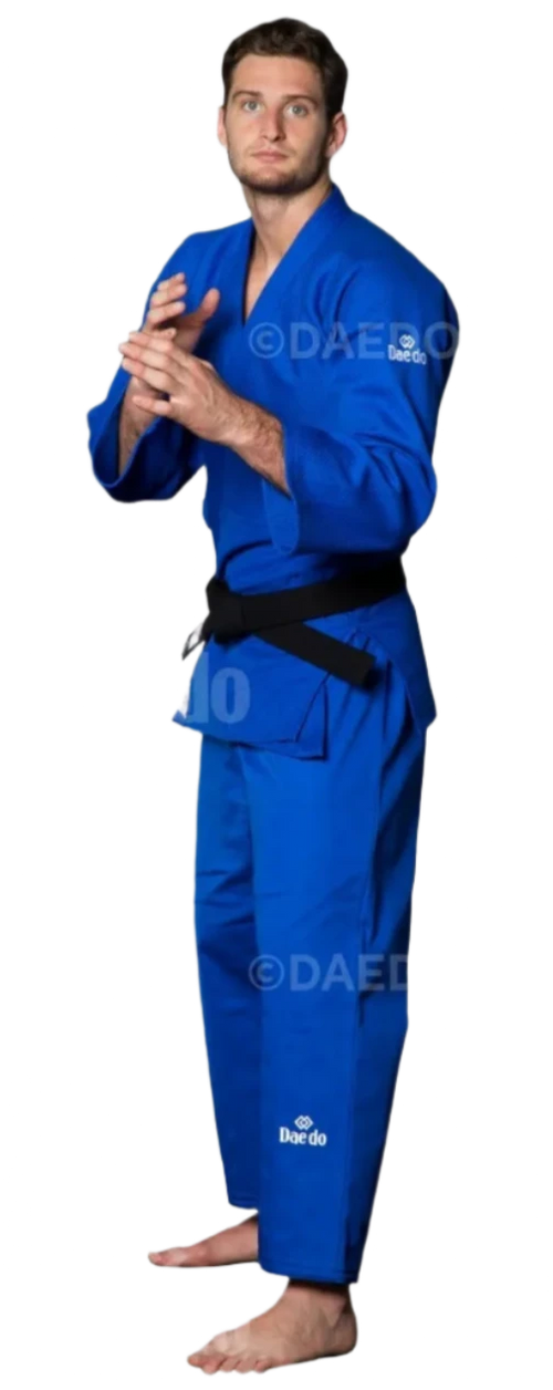 Daedo IJF Approved Slim Fit Judo GI Uniform - Blue