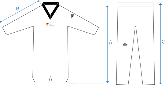 Daedo WT Approved "Paris" Competition Dobok