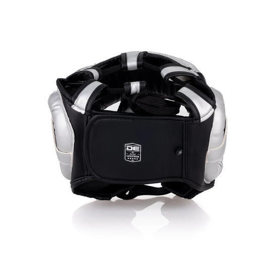 Danger Sparring Head Gear - Black/Silver