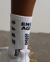 Engage Billboard Socks 2-Pack - Black And White