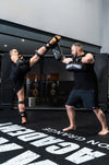 Sting Taipan Thai Kick Pads - Black/Grey