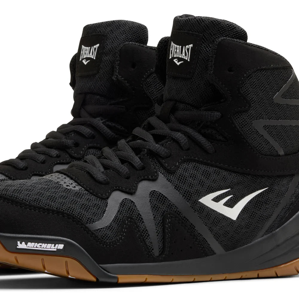 Everlast Pivt Boxing Boots - Black/Black