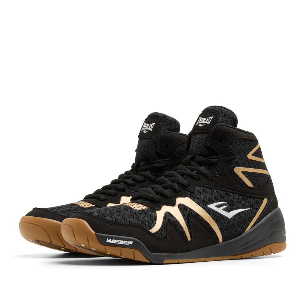 Everlast Pivt Boxing Boots - Black/Gold