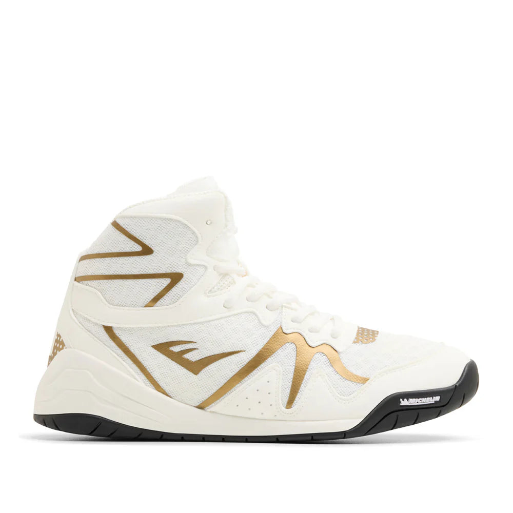Everlast Pivt Boxing Boots - White/Gold