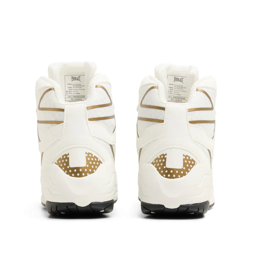 Everlast Pivt Boxing Boots - White/Gold