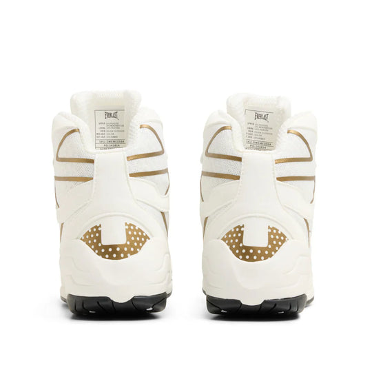 Everlast Pivt Boxing Boots - White/Gold
