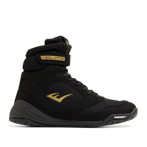 Everlast Elite2 Pro Hi-Top Boxing Boots - Black/Gold