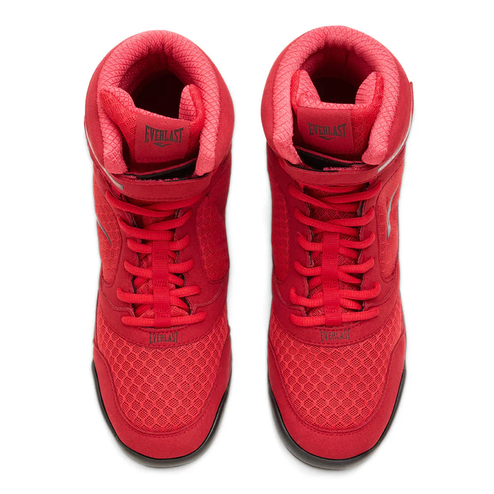 Everlast Elite2 Pro Hi-Top Boxing Boots - Red/Black