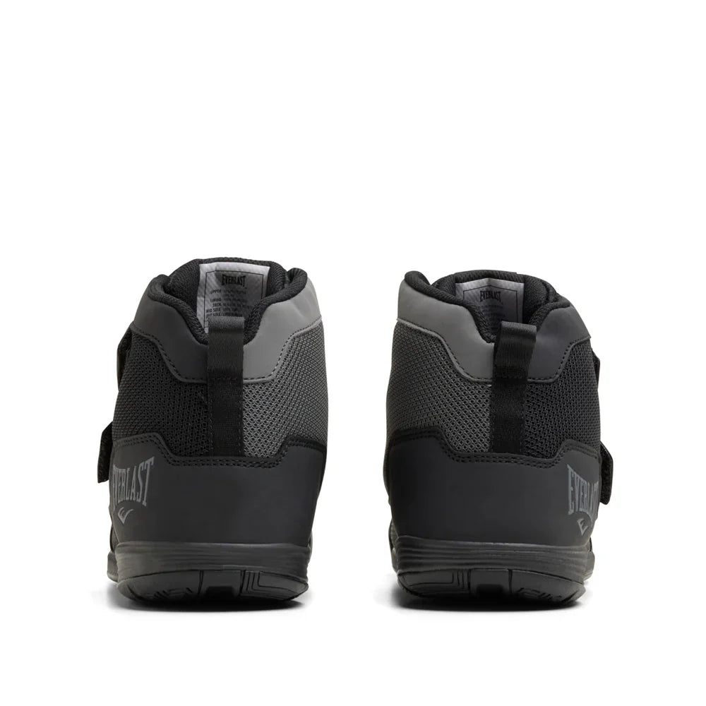 Everlast Powerlock X-Trainer Boxing Shoes - Black/Grey