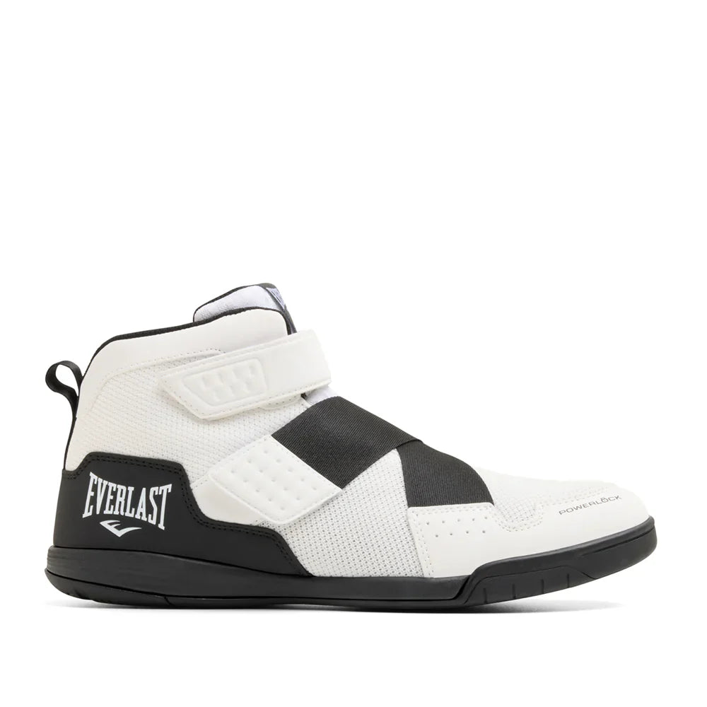Everlast Powerlock X-Trainer Boxing Shoes - White/Grey