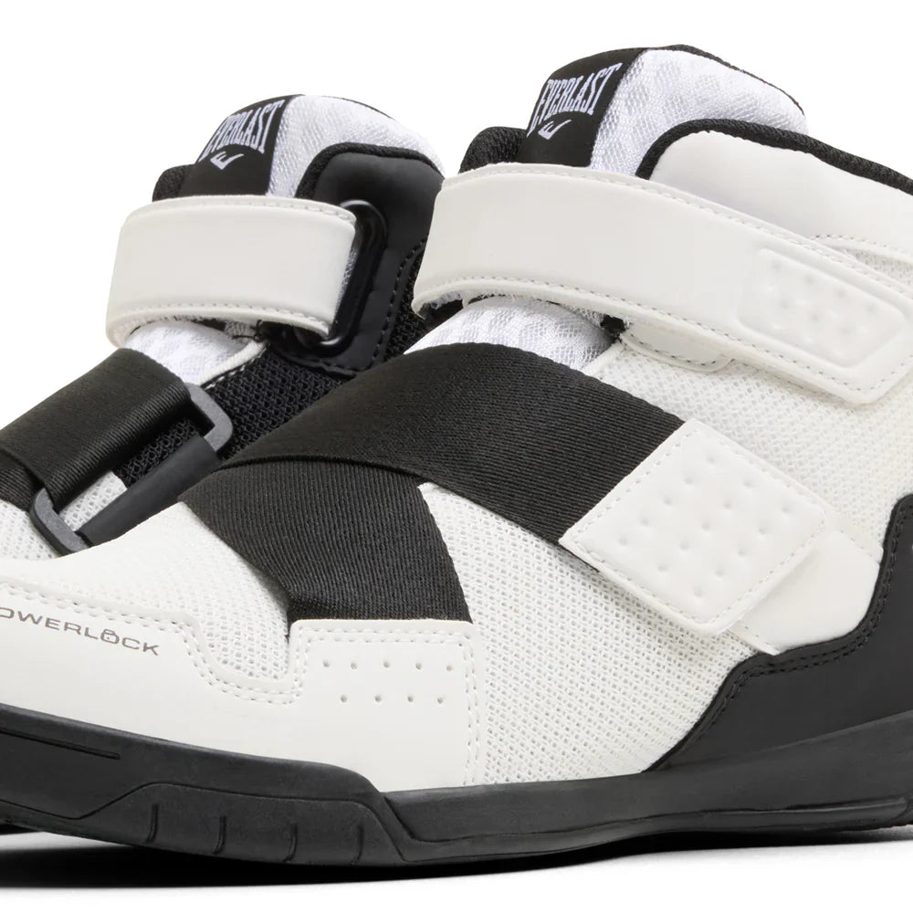 Everlast Powerlock X-Trainer Boxing Shoes - White/Grey
