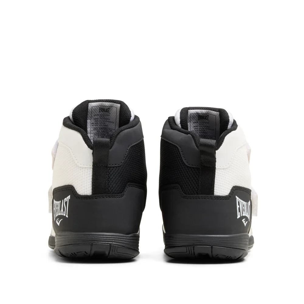 Everlast Powerlock X-Trainer Boxing Shoes - White/Grey