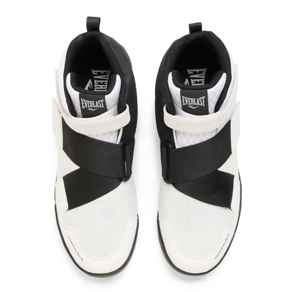 Everlast Powerlock X-Trainer Boxing Shoes - White/Grey