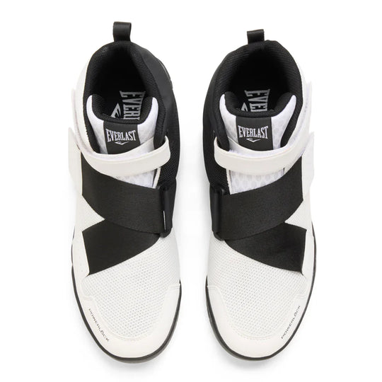 Everlast Powerlock X-Trainer Boxing Shoes - White/Grey