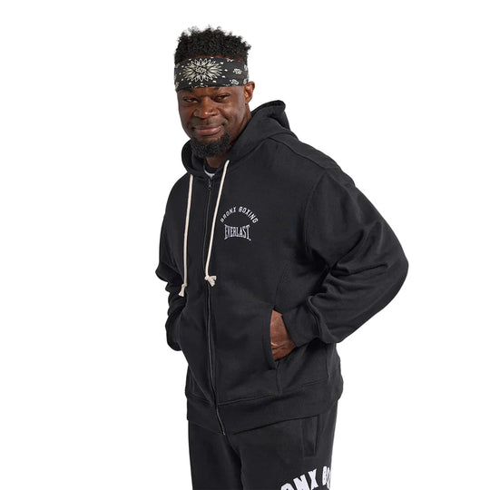 Everlast Lifters Zip Through Hoodie - Black